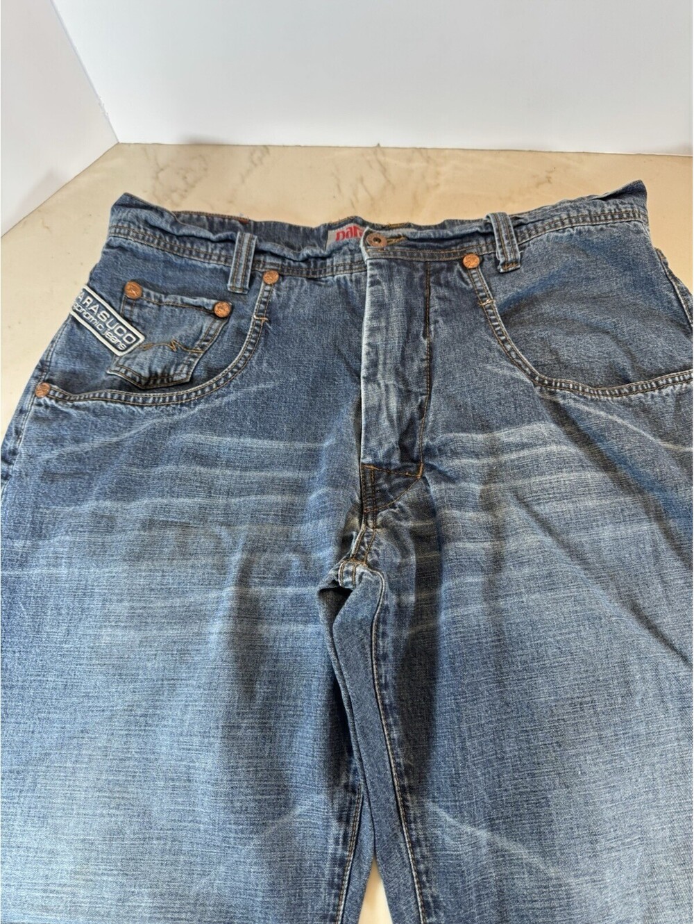 Parasuco Denim Cult Jeans 34x32 Y2K Distressed Streetwear
